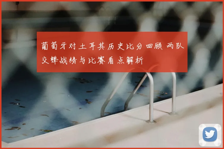 葡萄牙对土耳其历史比分回顾 两队交锋战绩与比赛看点解析